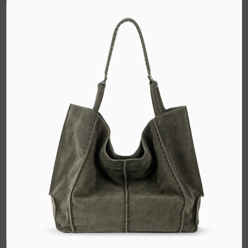 The Sak Forest Green Tote Bag- New without tags